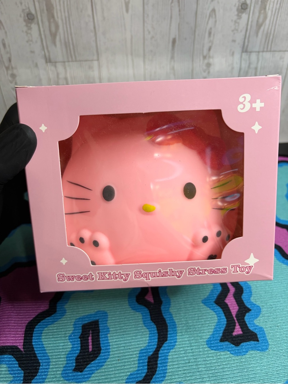 JUMBO!! Sweet Kitty Squishy Stress Toy - Pink